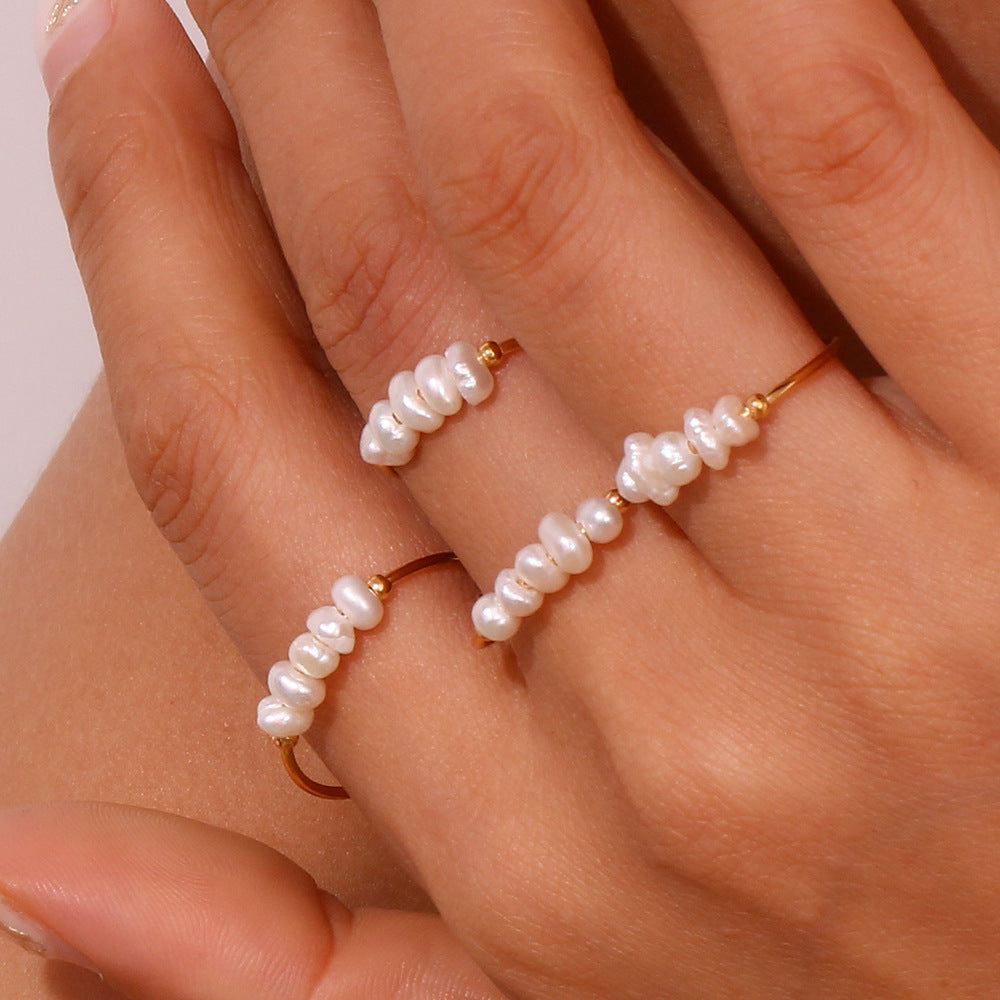 Ariel Mini Pearl Ring (Bundle)