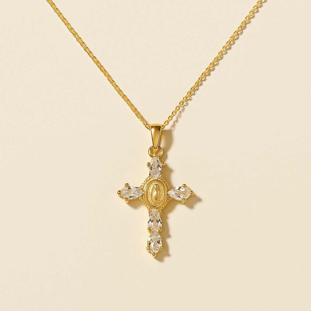Valerie® Virgin Mary Cross Pendants (Bundle)