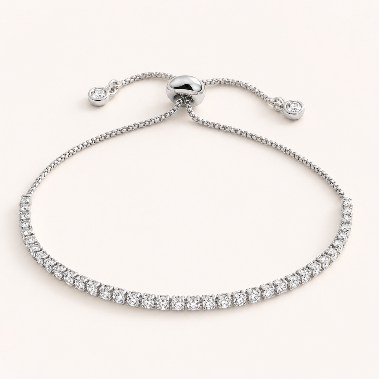 Melly Adjustable Tennis Bracelet (Kavely)