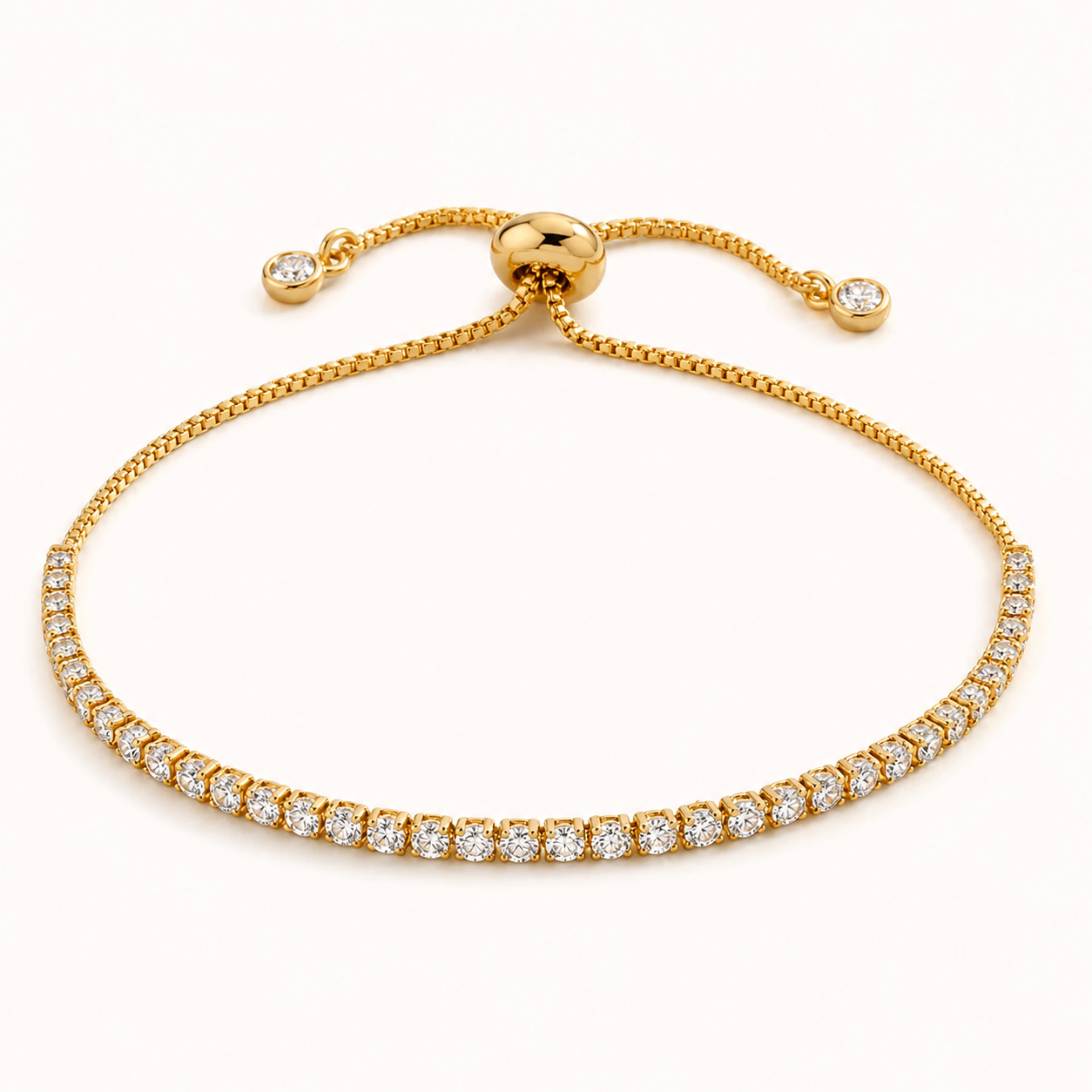 Melly Adjustable Tennis Bracelet (Kavely)