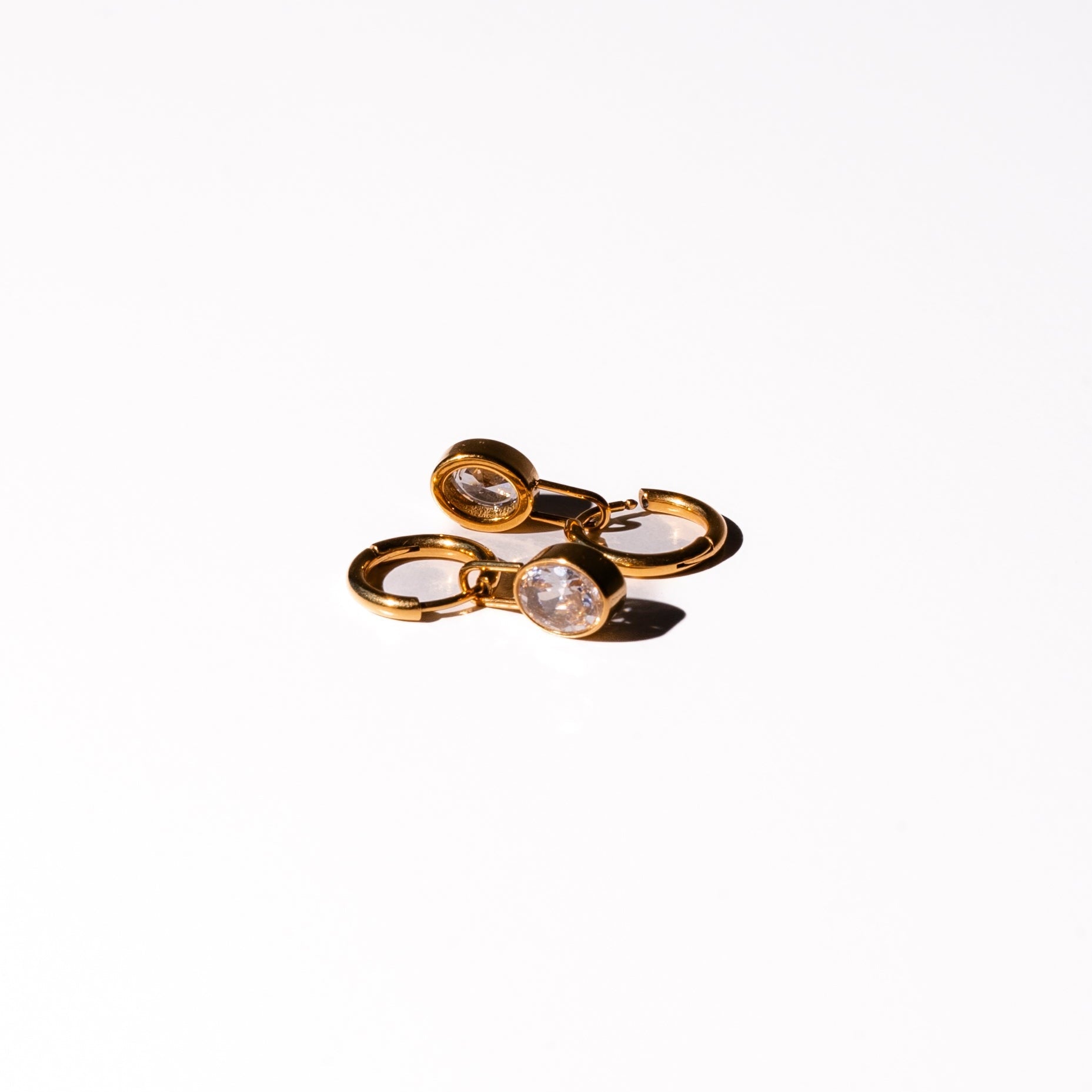 Diamond Lock Earrings (Bundle)