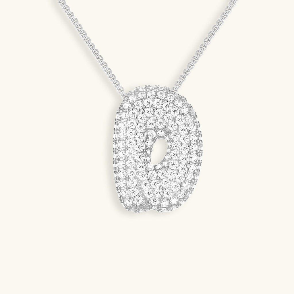 Hailey Bubble Initial Necklace (Bundle)