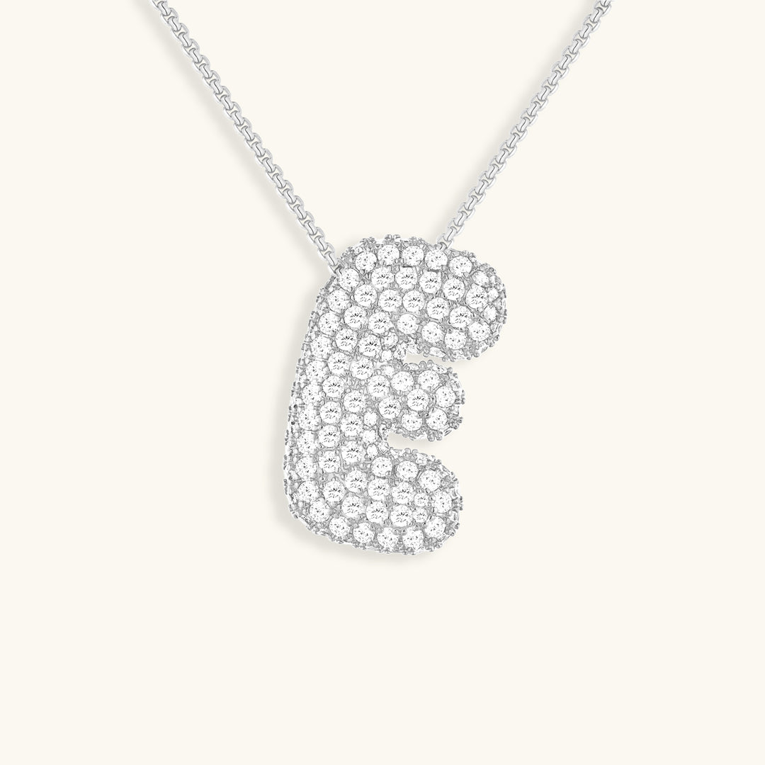 Hailey Bubble Initial Necklace (Bundle)