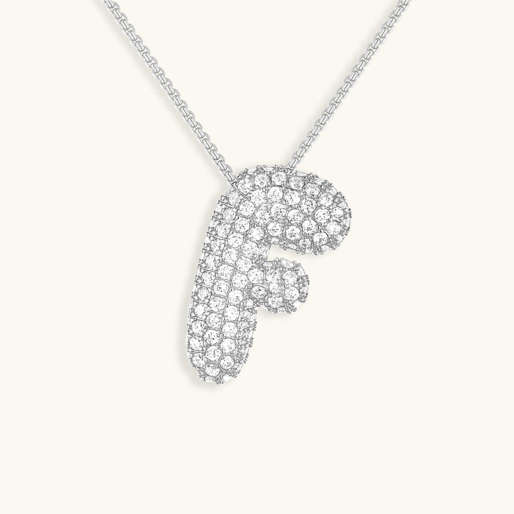 Hailey Bubble Initial Necklace (Bundle)