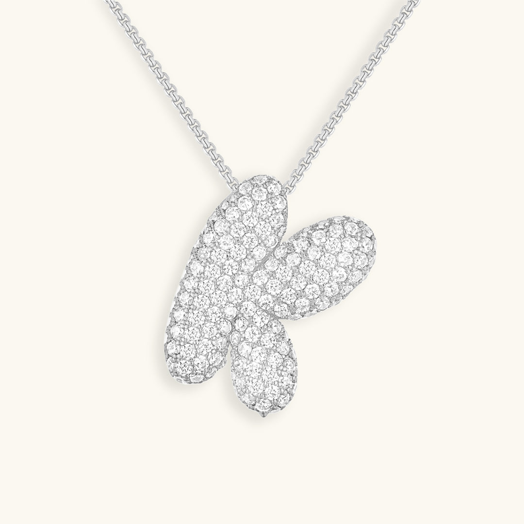 Hailey Bubble Initial Necklace (Bundle)