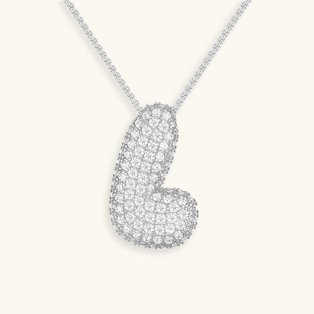 Hailey Bubble Initial Necklace (Bundle)