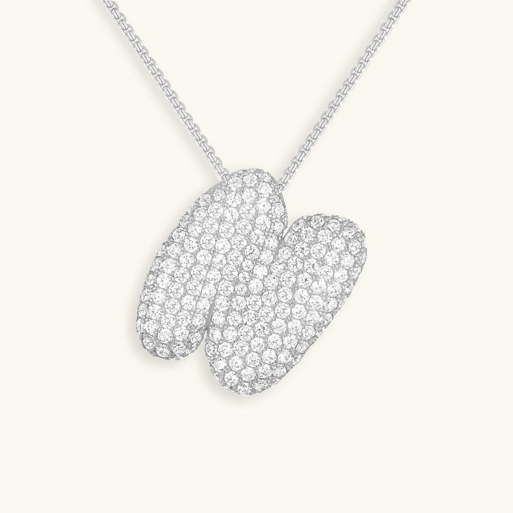 Hailey Bubble Initial Necklace (Bundle)