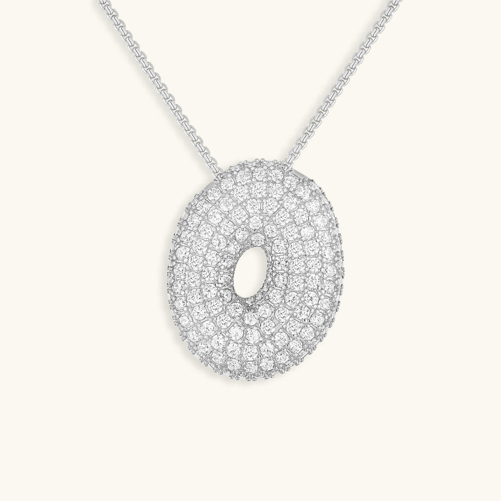 Hailey Bubble Initial Necklace (Bundle)