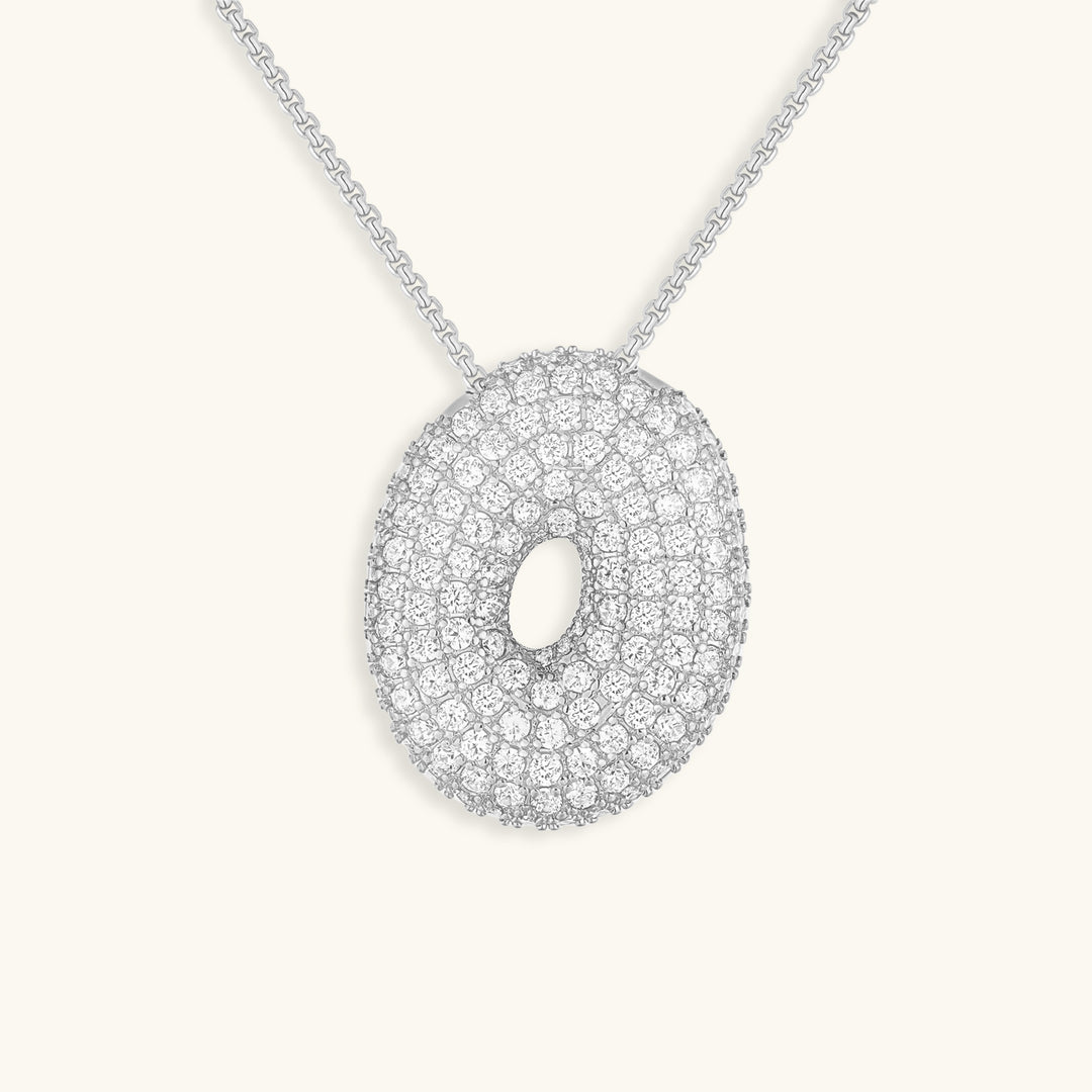 Hailey Bubble Initial Necklace (Bundle)