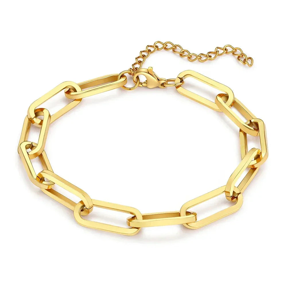 Tulum Chunky Paperclip Bracelet (Bundle)