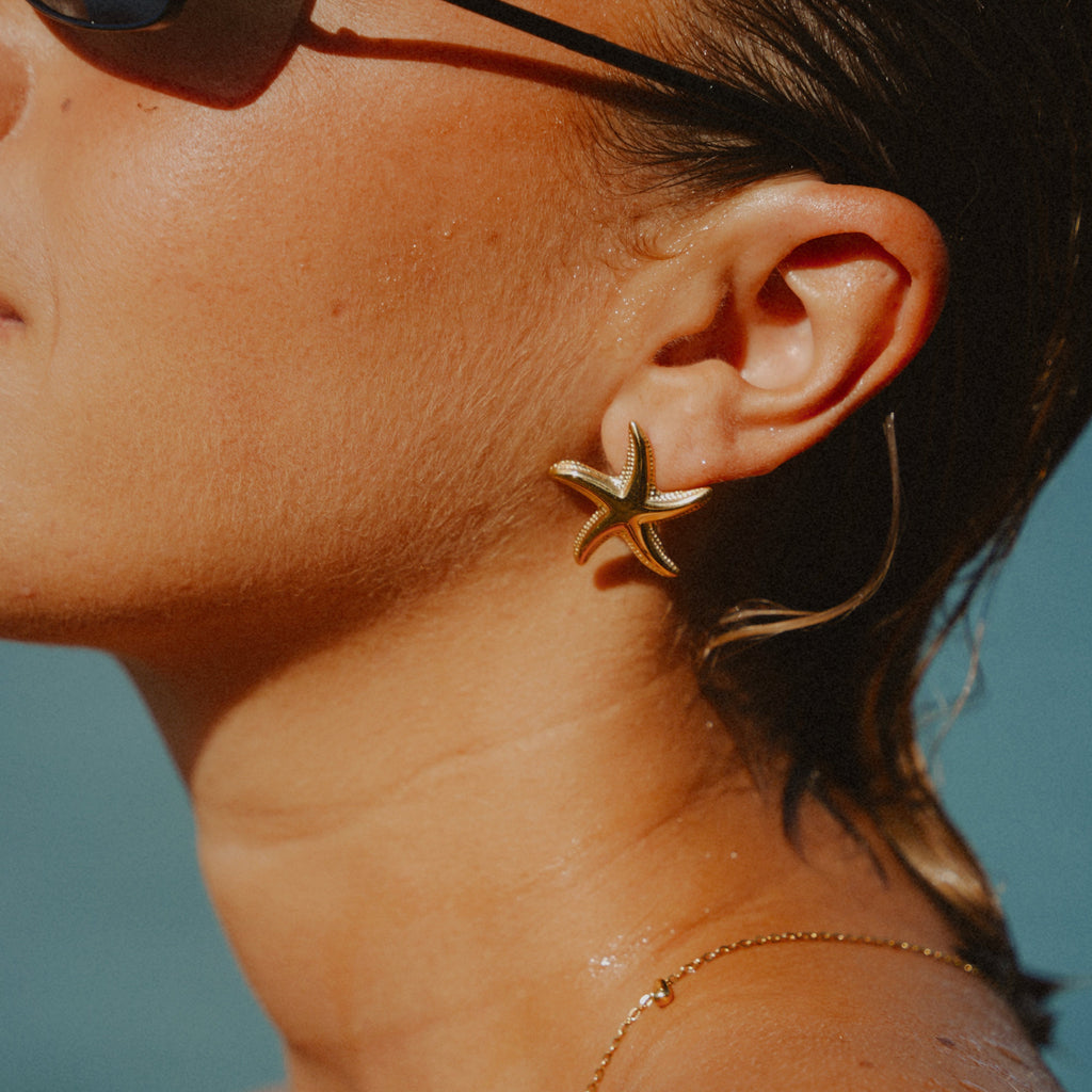 Mini Starfish Earrings (Bundle)