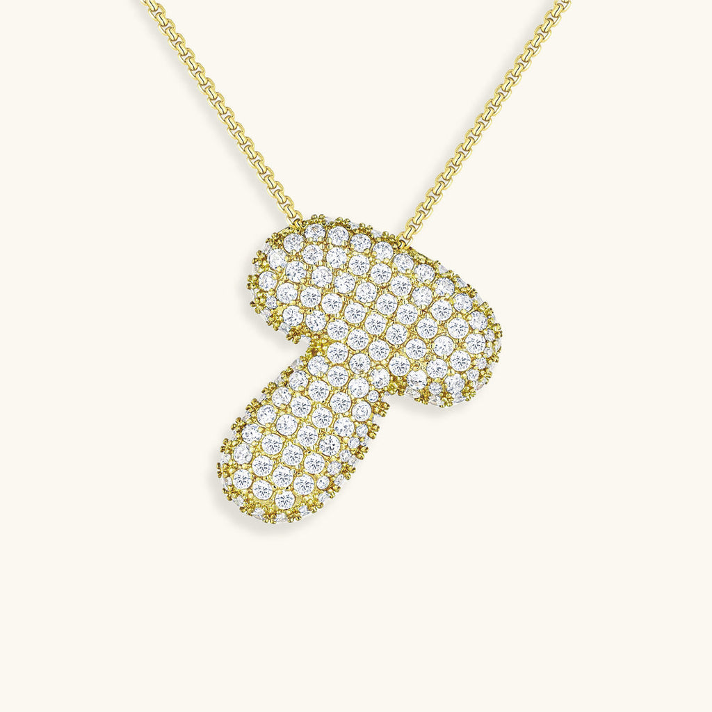 Hailey Bubble Initial Necklace (Bundle)