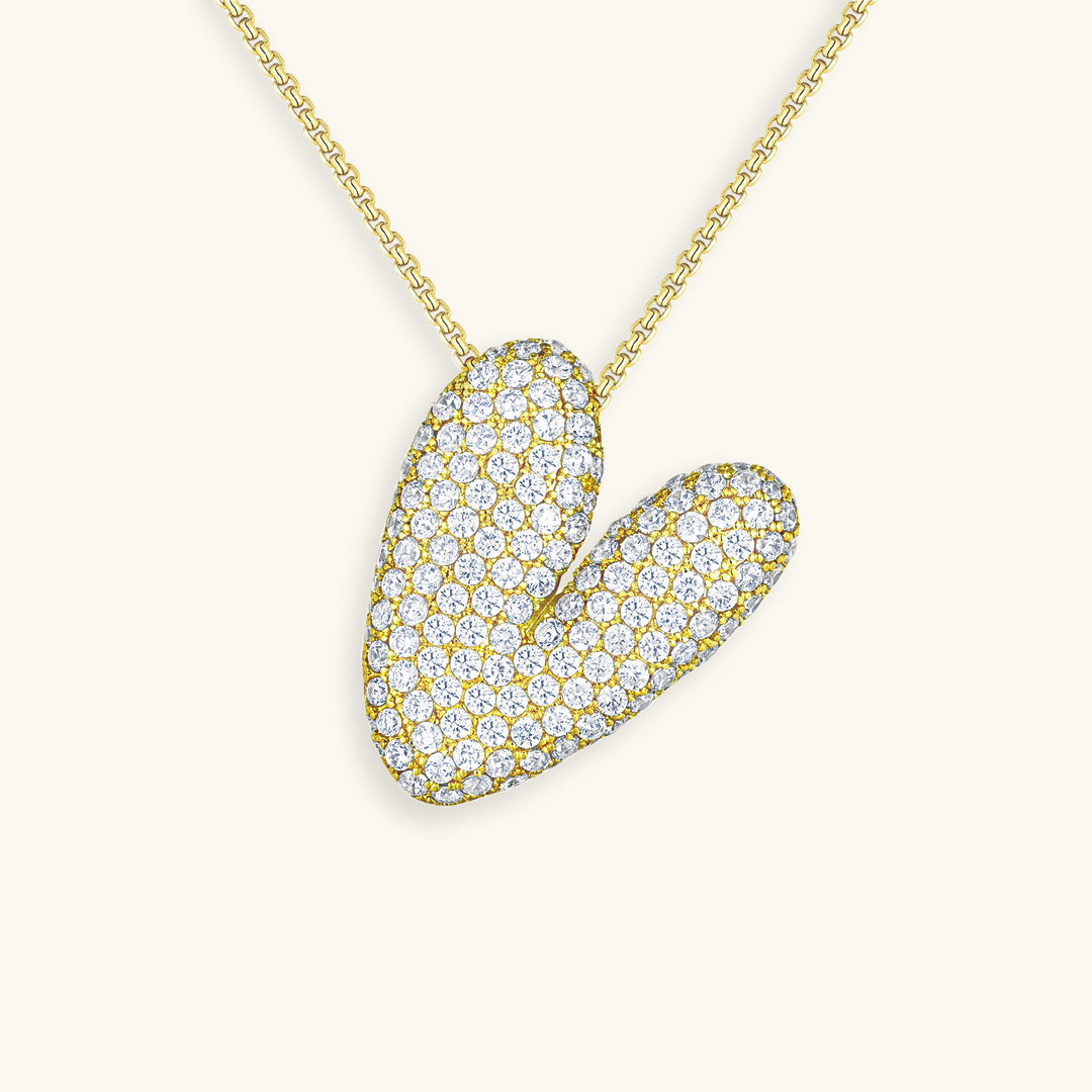 Hailey Bubble Initial Necklace (Bundle)