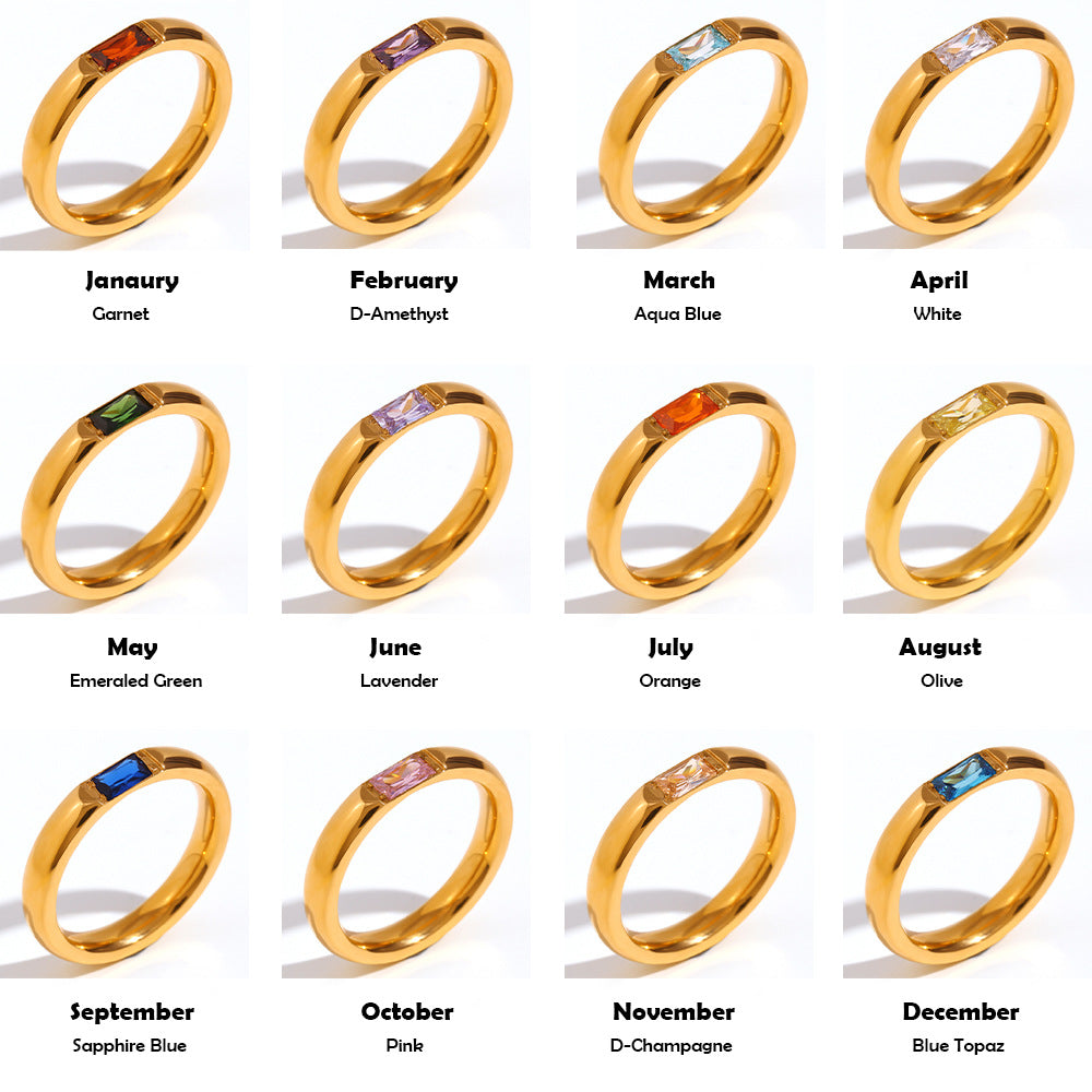 Treasure Birthstone Ring (Bundle)