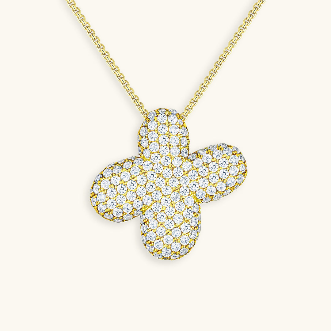 Hailey Bubble Initial Necklace (Bundle)