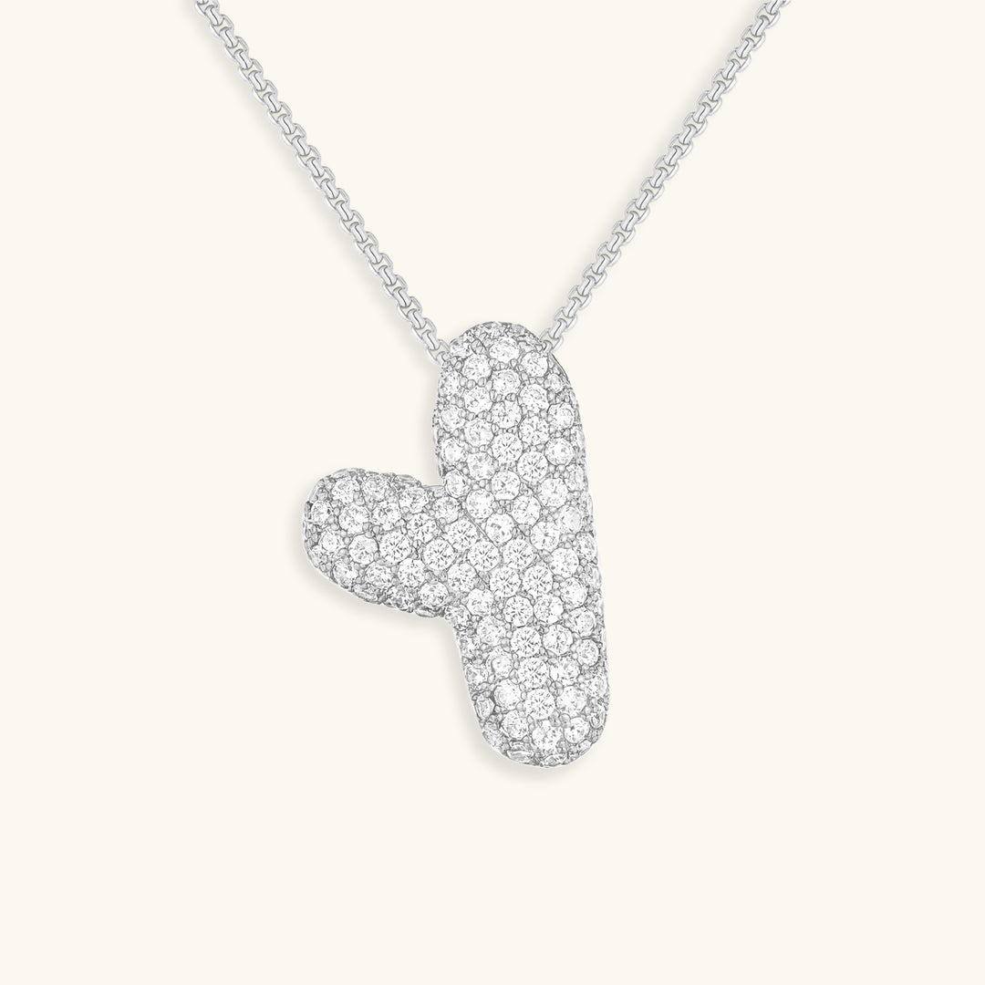 Hailey Bubble Initial Necklace (Bundle)
