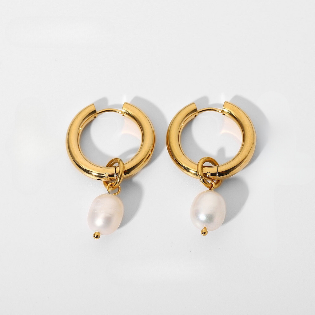 Bethany Pearl Drop Hoop (Bundle)