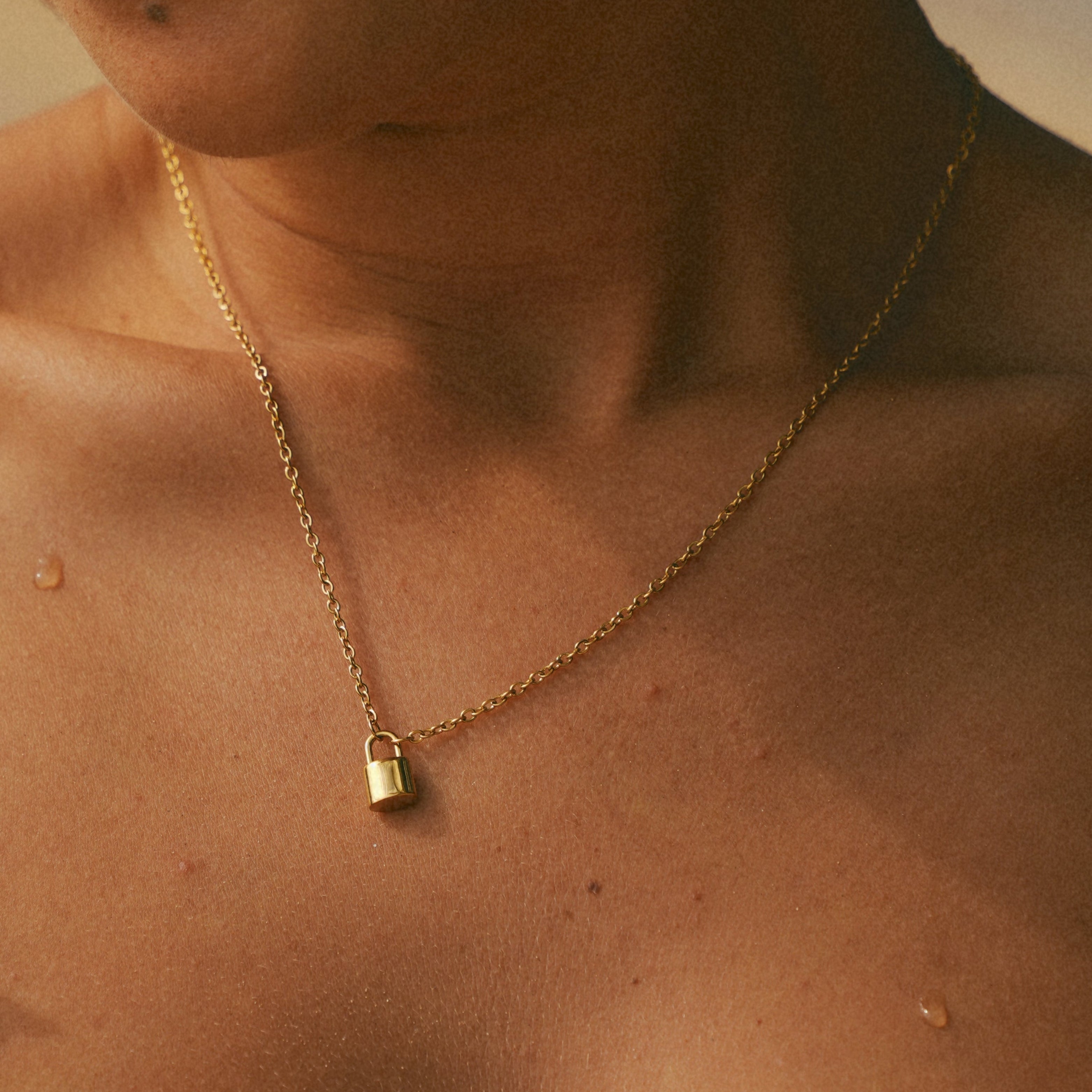 Ellie Initial Love Lock Necklace (Bundle)