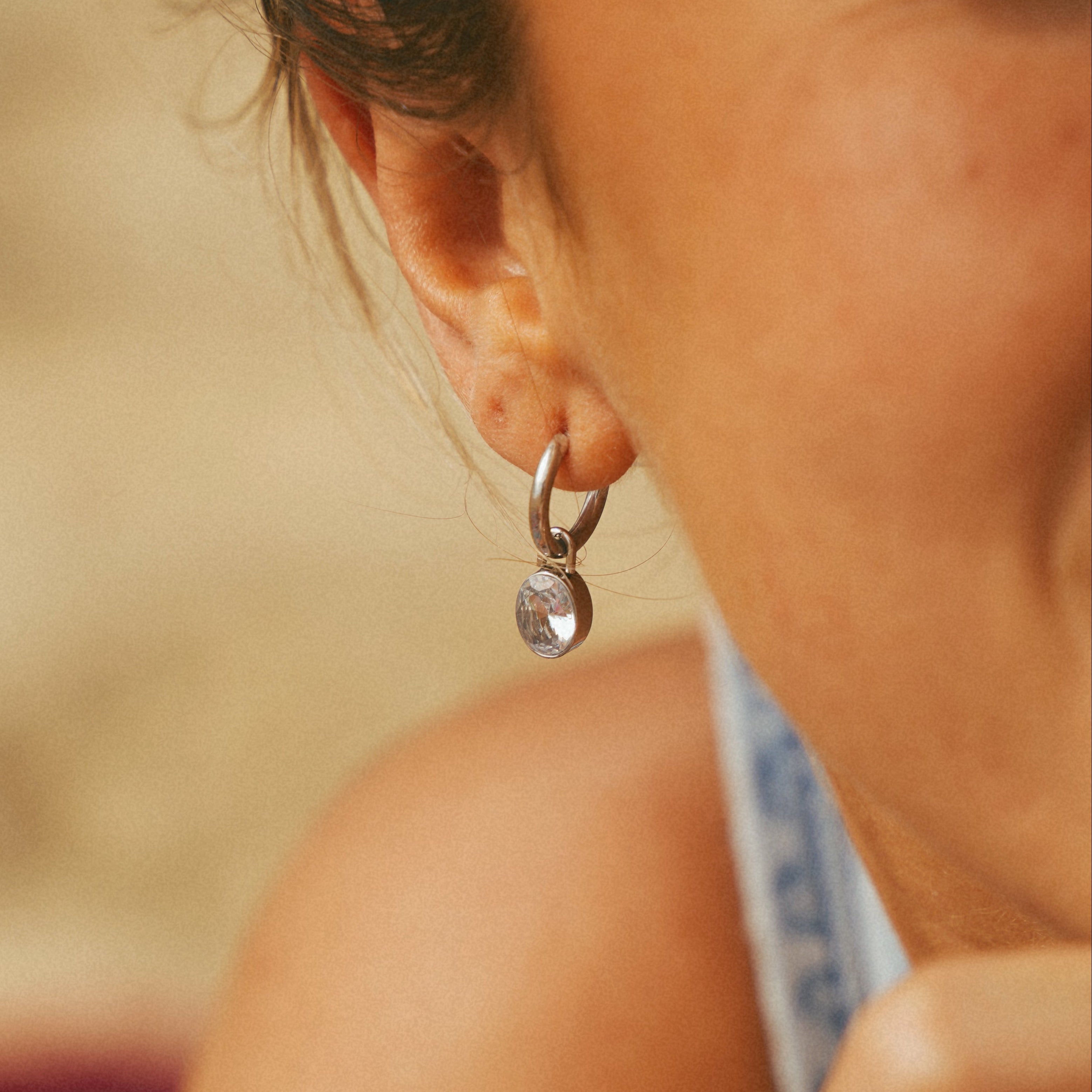 Diamond Lock Earrings (Bundle)